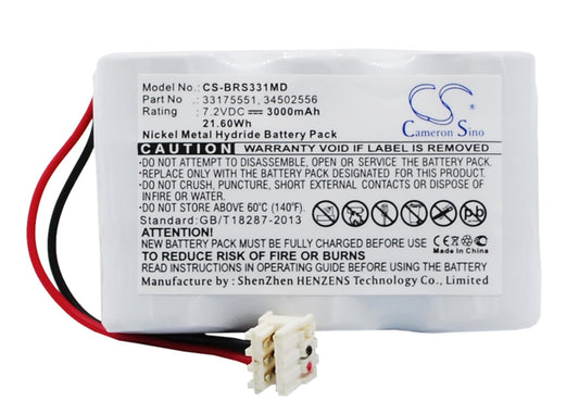 FITHOOD Battery Replacement for B.Braun Vista Basic Part NO 33175551, 34502556 Beauty and Personal Care FITHOOD