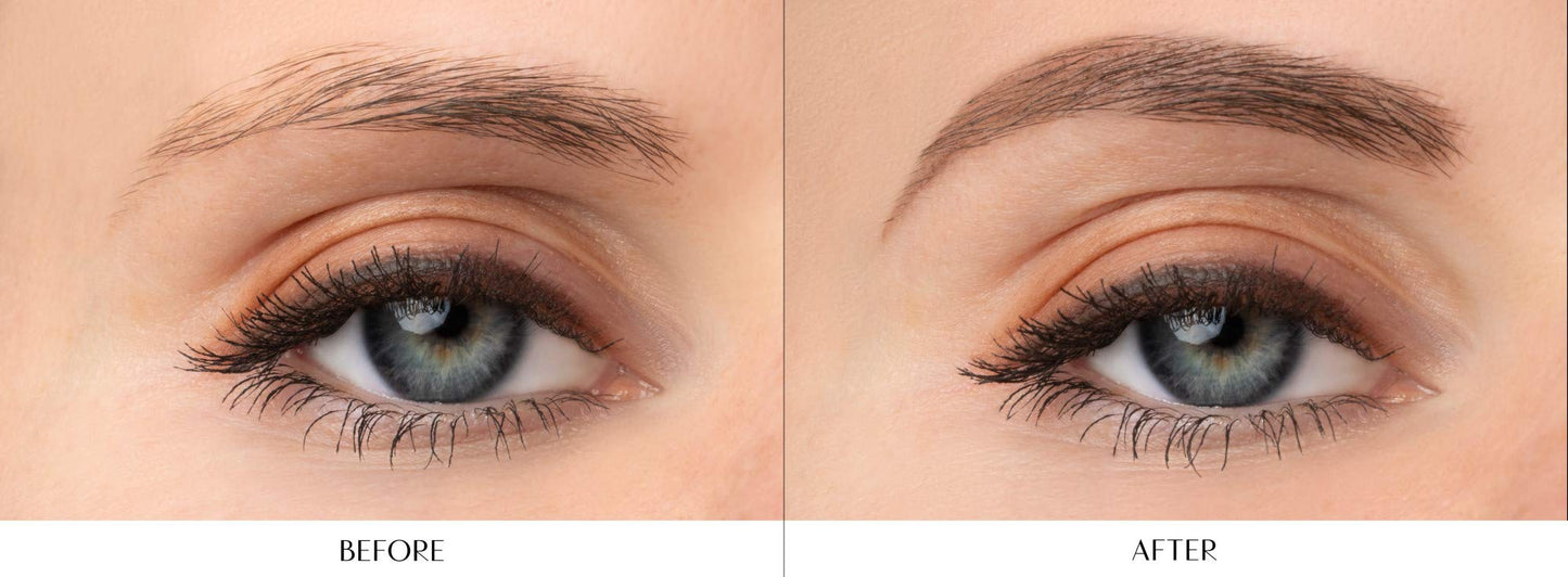 Physicians Formula Eyebrow Retractable Slim Definer Brow Pencil, Medium Brown, Dual-Sided Brow Brush, Fine Tip, Shapes, Defines, Fills…