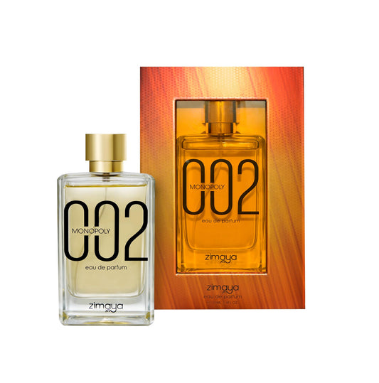 Afnan Zimaya Monopoly 002 Eau de Perfume Spray for Men, 3.4 Ounce