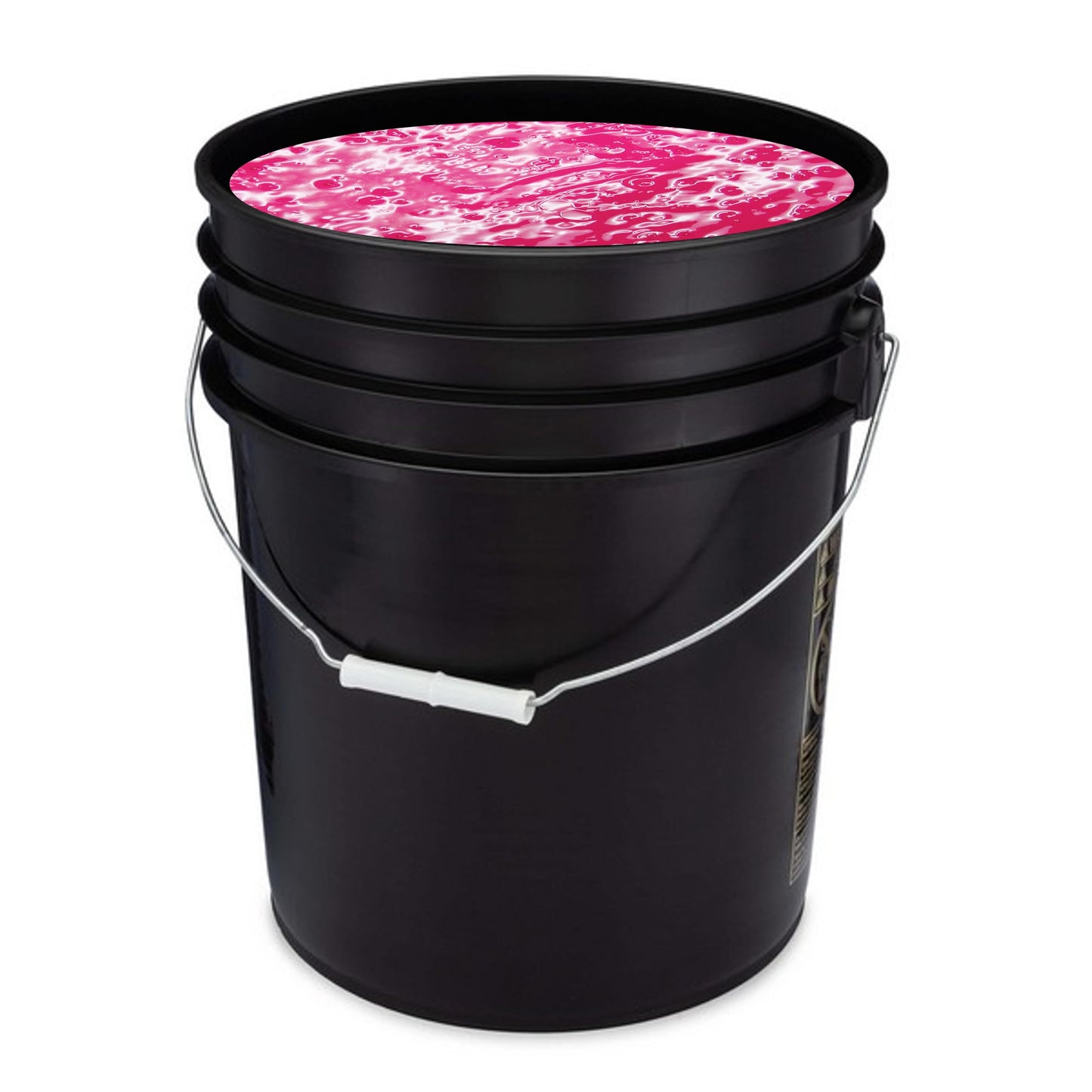 Handy Art UV Neon Event Paint, Hot Pink, 5 Gallon Bucket, Blacklight Glow Paint for Parties, Raves, Festivals, Splash Painting, Washable Easy Clean Up