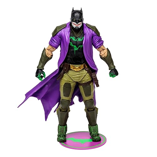 DC Multiverse Comics 7 Inch Action Figure Future State Exclusive - Joker Dark Detective (Gold Label)