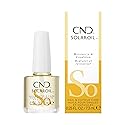 CND SolarOil Cuticle Oil, Natural Blend Of Jojoba, Vitamin E, Rice Bran and Sweet Almond Oils, Moisturizes and Conditions Skin, Pack Of 1, 0.25 Fl Oz