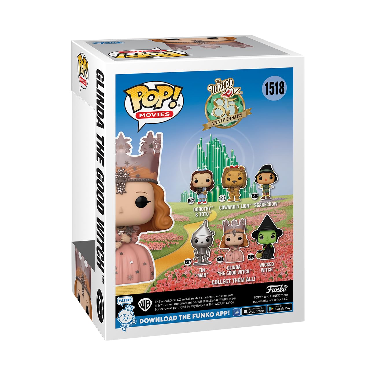 Funko POP! Movies: The Wizard of Oz - Glinda The Good Witch - Collectable Vinyl Figure - Gift Idea - Official Merchandise - for Kids & Adults…