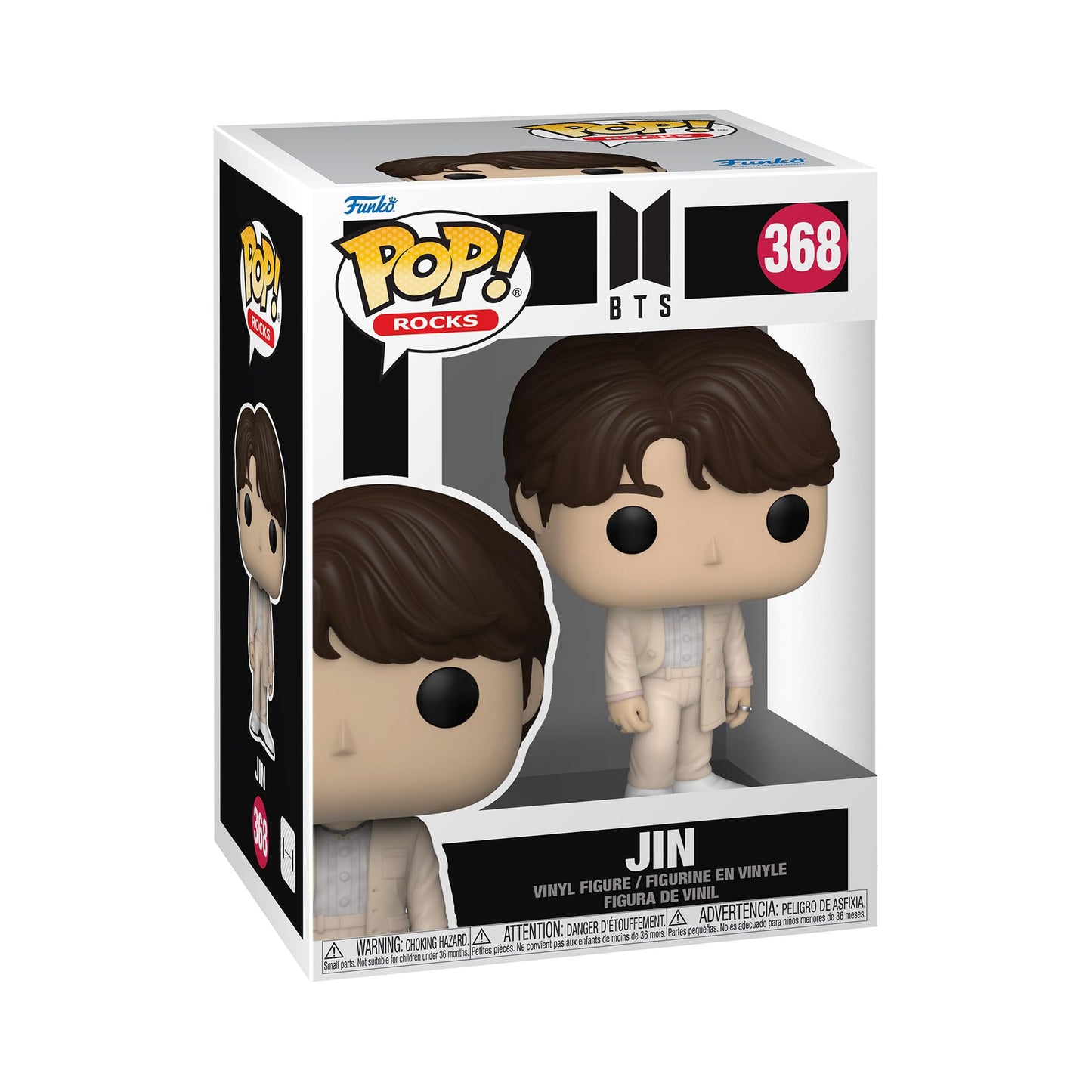 Funko POP! Rocks: BTS - Jin - Collectable Vinyl Figure - Gift Idea - Official Merchandise - for Kids & Adults - Music Fans - Model Figure…