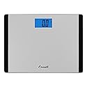 Escali Detecto D119 Low Profile Extra Wide Body Weight Bathroom Scale, Digital LCD Display, 440lb Capacity, 1 Count (Pack of 1), 16" L x 12" W x 1"…