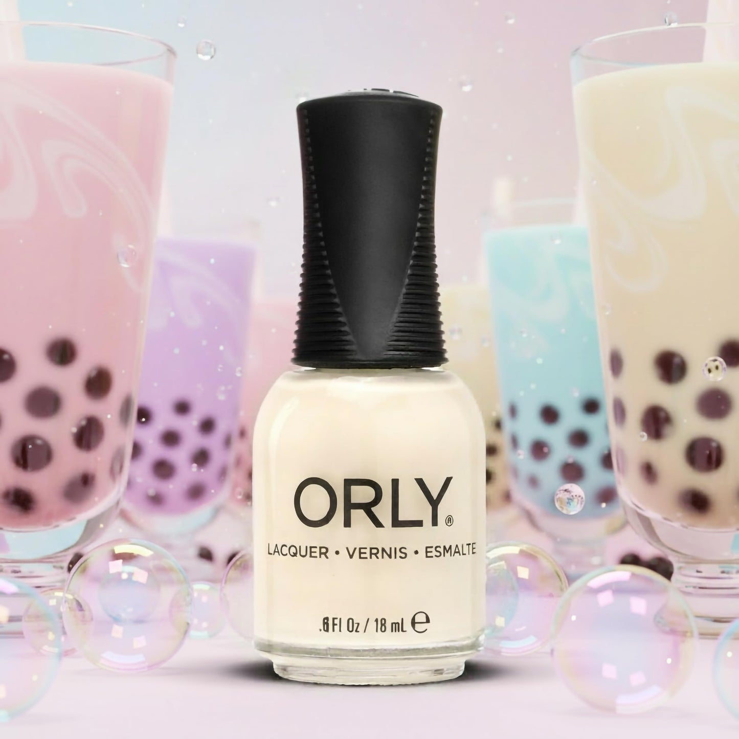 Orly Soft Yellow Nail Polish | Creme Finish | Smooth, Even Coverage | Precision Gripper Cap | Vegan & Cruelty-Free (Milk Tea) Beauty & Personal Care Orly