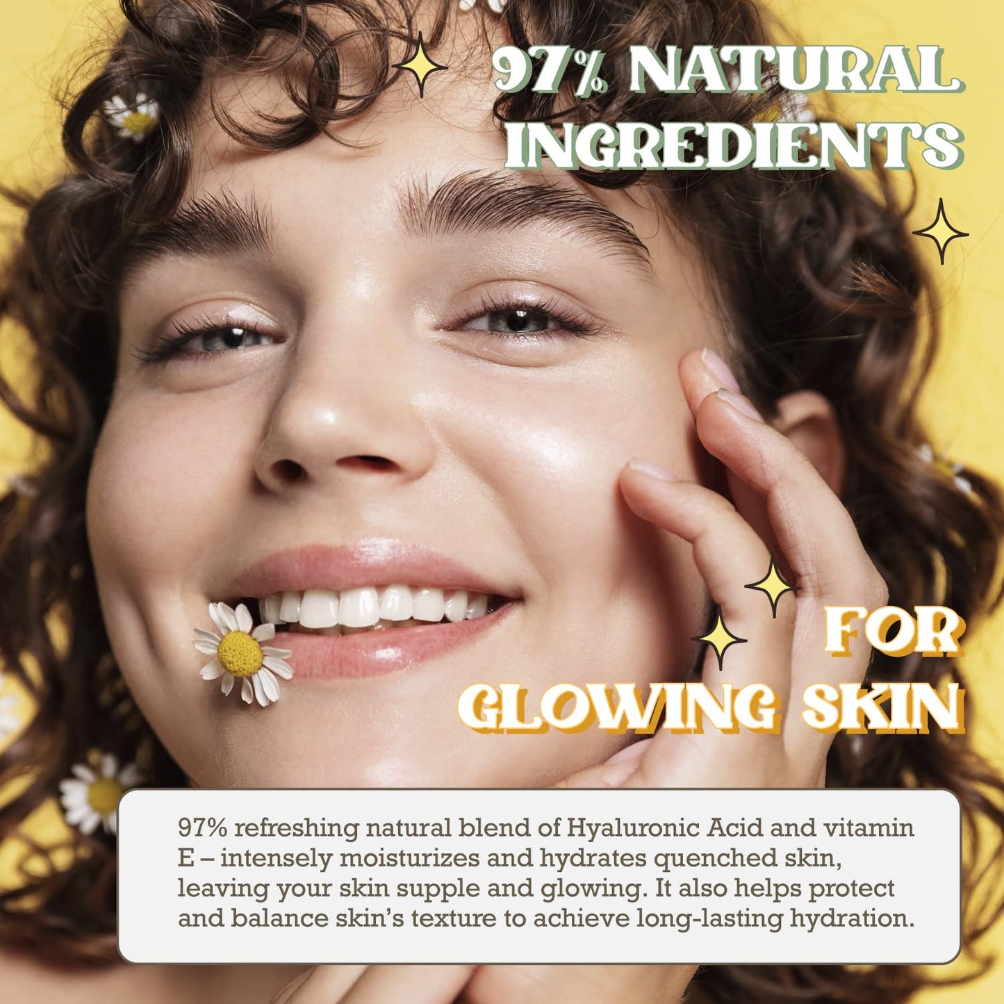 Purifect CEO of H20 Hyaluronic Acid Facial Serum - Ultra Hydrating & Moisturizing Serum for Face, Balances Skin Texture, Vitamin E for Antioxidant