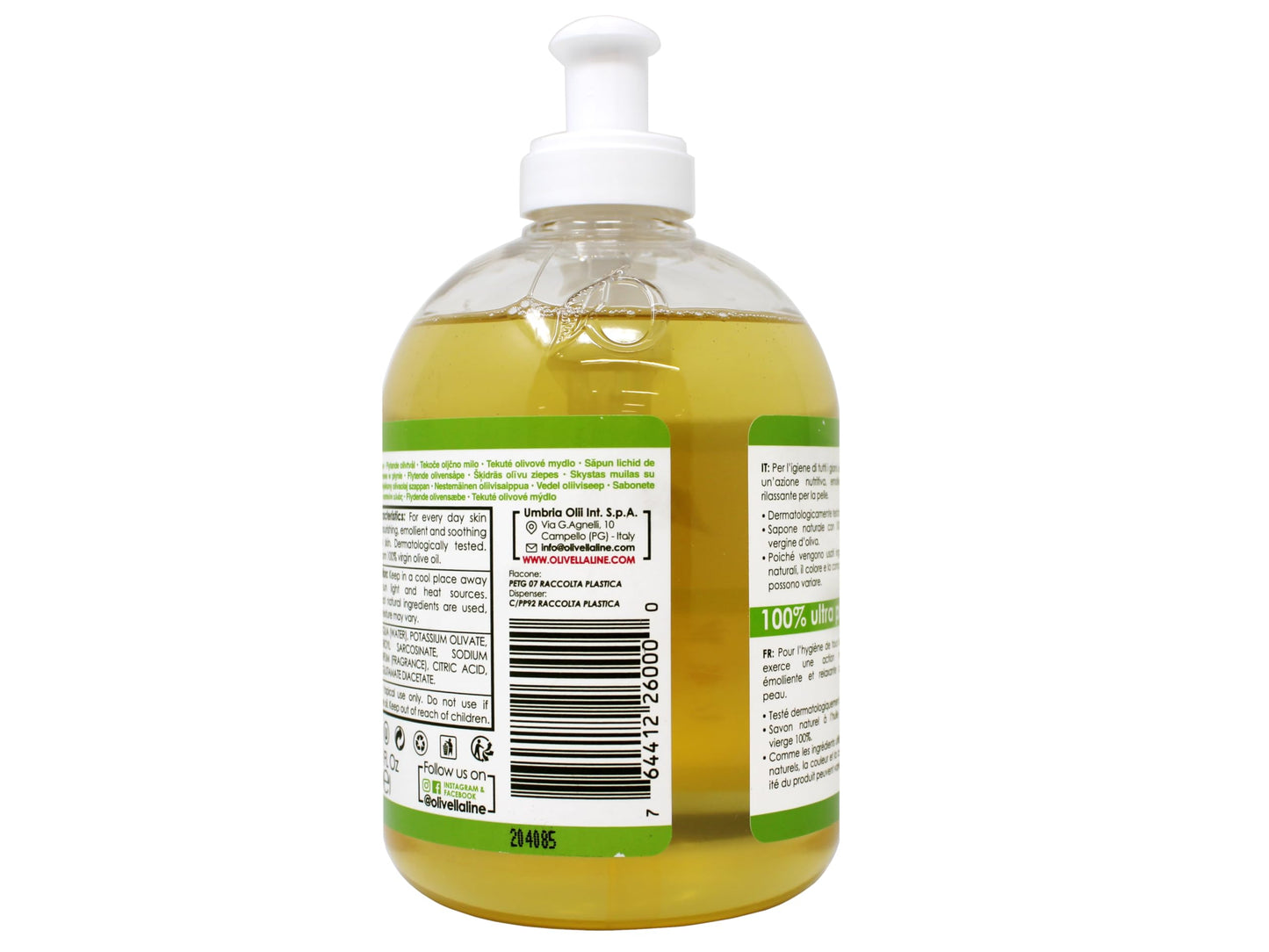 Olivella Face And Body Soap, 16.9 fl oz