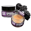 Eco Lips Blackberry Intensive Overnight Lip Mask 2-pack (0.39 oz.)- Repair & Restore Dry, Cracked, Chapped Lips Overnight - 100% USDA Organic Lip Care