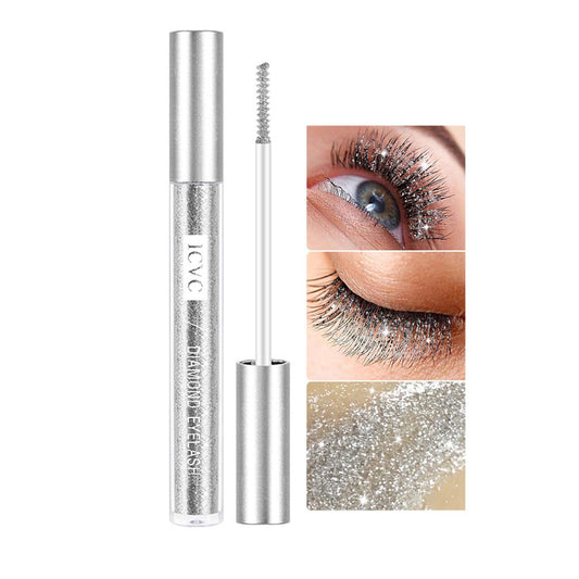 Diamond Glitter Lashes Mascara Waterproof Shimmer Colored MascaraCharming Longlasting Mascara Perfect for Stage Party Wedding Music Festival Very