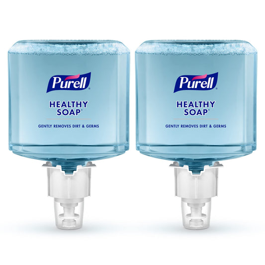 PURELL Brand HEALTHY SOAP Foam, Fresh Scent, 1200 mL Refill for PURELL ES6 Automatic Soap Dispenser (Pack of 2) - 6477-02 - Manufactured by GOJO, Inc. Beauty & Personal Care Purell
