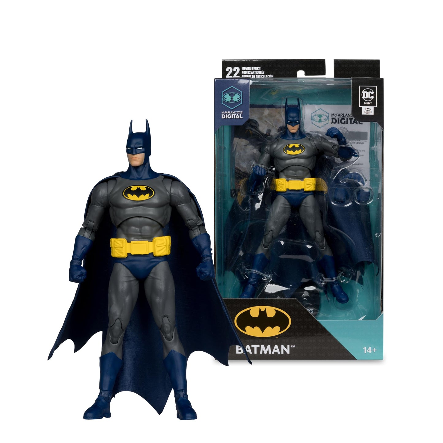 McFarlane Toys- DC Direct Batman (No Man's Land) 7in Action Figure with Digital Collectible