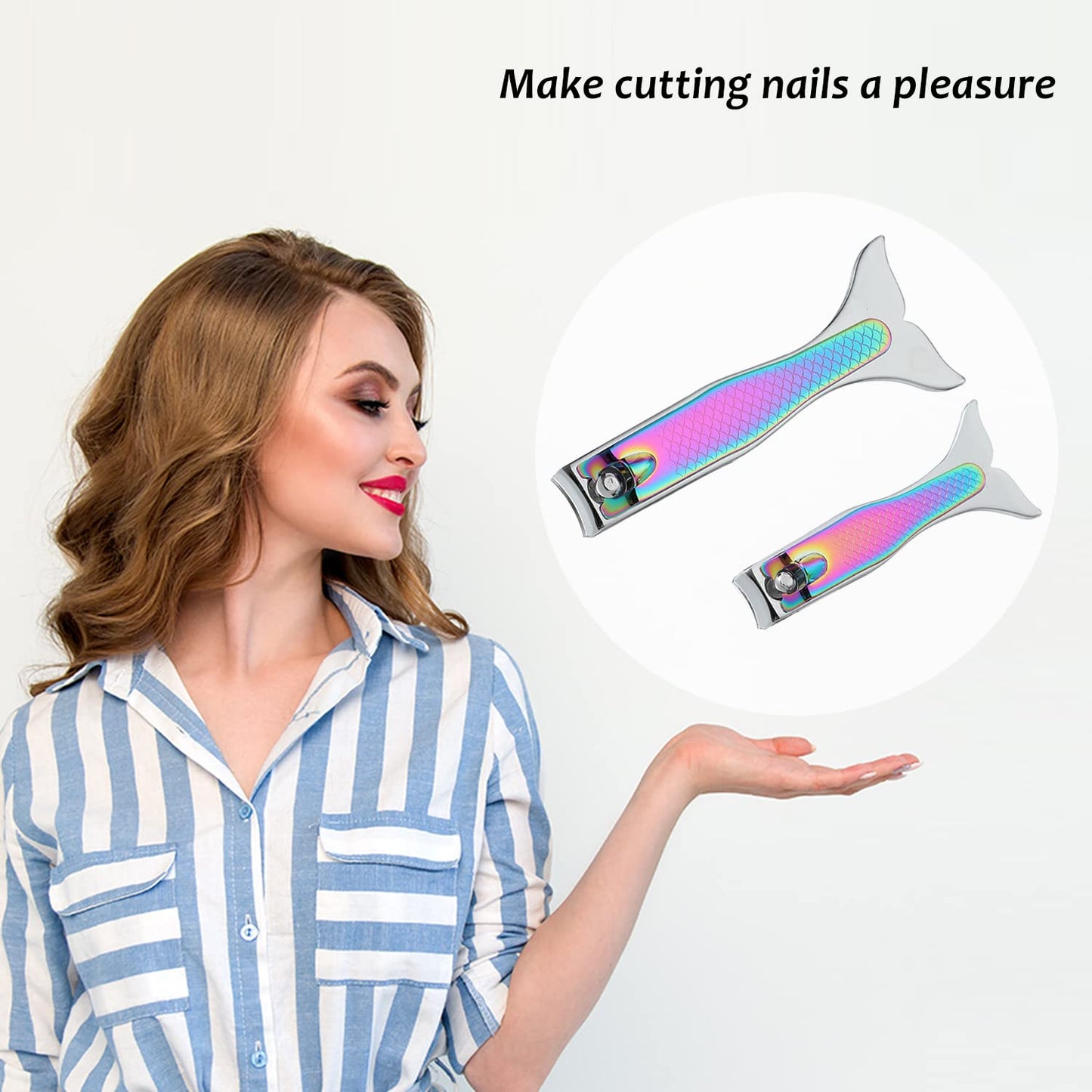 Nail Clipper Set, Gifts for Girls and Women, Unique Gifts for Christmas, Stocking Stuffers, Birthdays