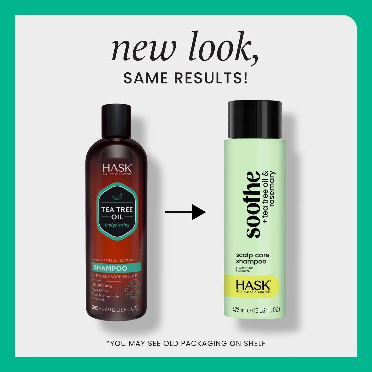 HASK Shampoo + Conditioner Set | Color Safe, Sulfate-Free, Paraben-Free, Gluten-Free, Cruelty-Free | 16oz each, 2 Pack