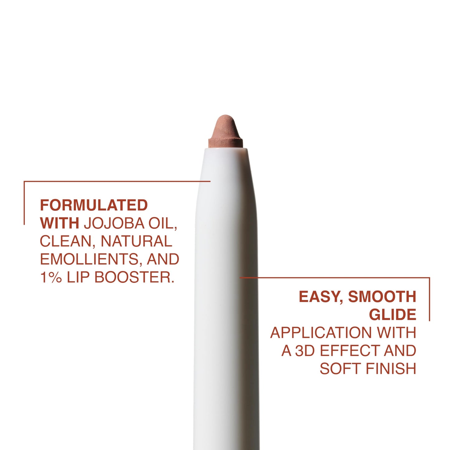 Freck Beauty MAKEOUT CLUB Nude Muse Lip Liner, Non Drying, Smooth Highly Pigmented Retractable Liner, Infused with Jojoba and Hyaluronic Acid, 01 Beauty & Personal Care Freck Beauty