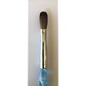 Blue Handle CRIMPED 100% Kolinsky Acrylic Nail Brush (Crimped 8) Beauty & Personal Care Blue Handle