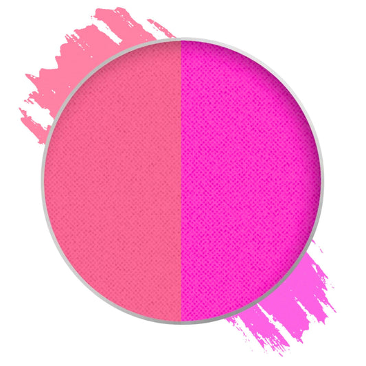 Mehron Paradise FX UV Neon Glow - Intergalactic - Neon Pink/Coral UV 0.25 oz | Pro Water-Activated Shimmer Paint for Raves, Costumes, SFX, Halloween