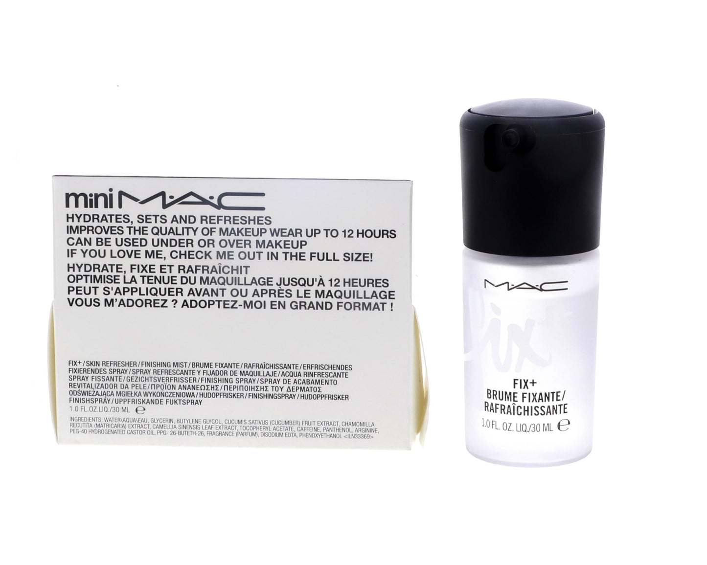 Mac Prep and Prime Fix Plus Setting Spray Mist Mini Mac 1.0 Fl Oz
