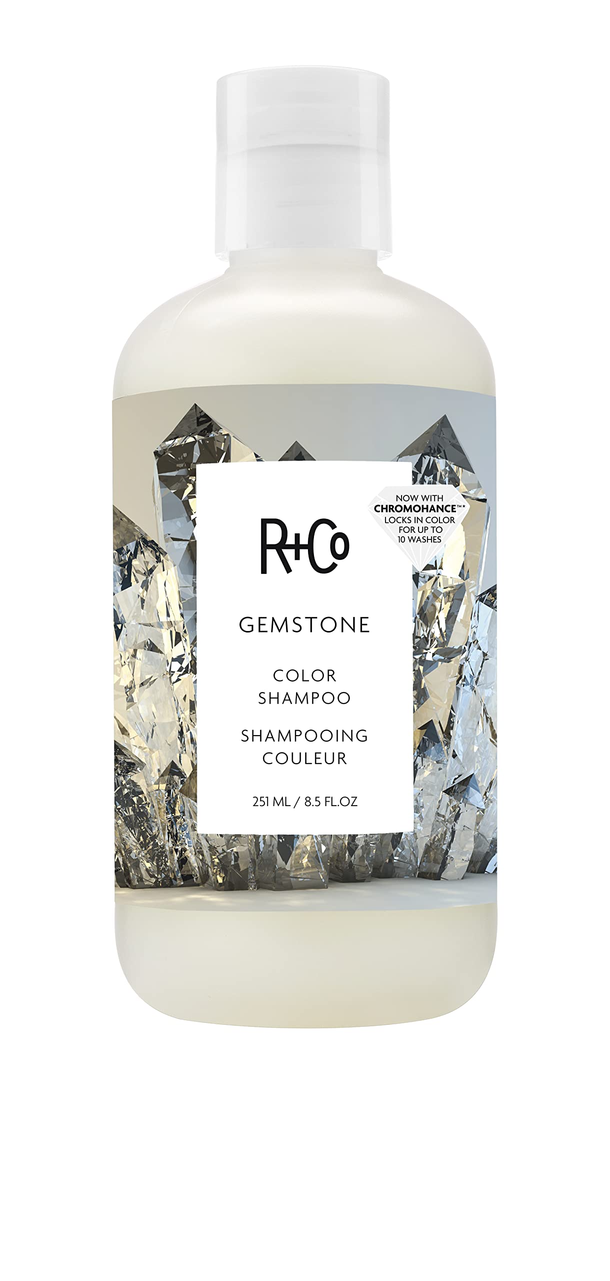 R+Co Gemstone Color Shampoo | Frizz Control, Repairs + Preserves Hair Color | Vegan + Cruelty-Free | 8.5 Fl Oz