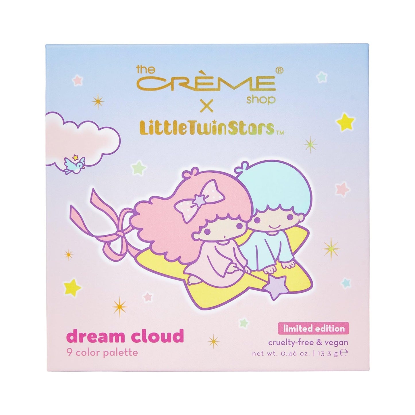 The Crème Shop x Sanrio Little Twin Stars Dream Cloud Eyeshadow Palette: 9 Versatile Pigments Ethereal Mattes to Shimmers Ultra-Rich Pigmentation…