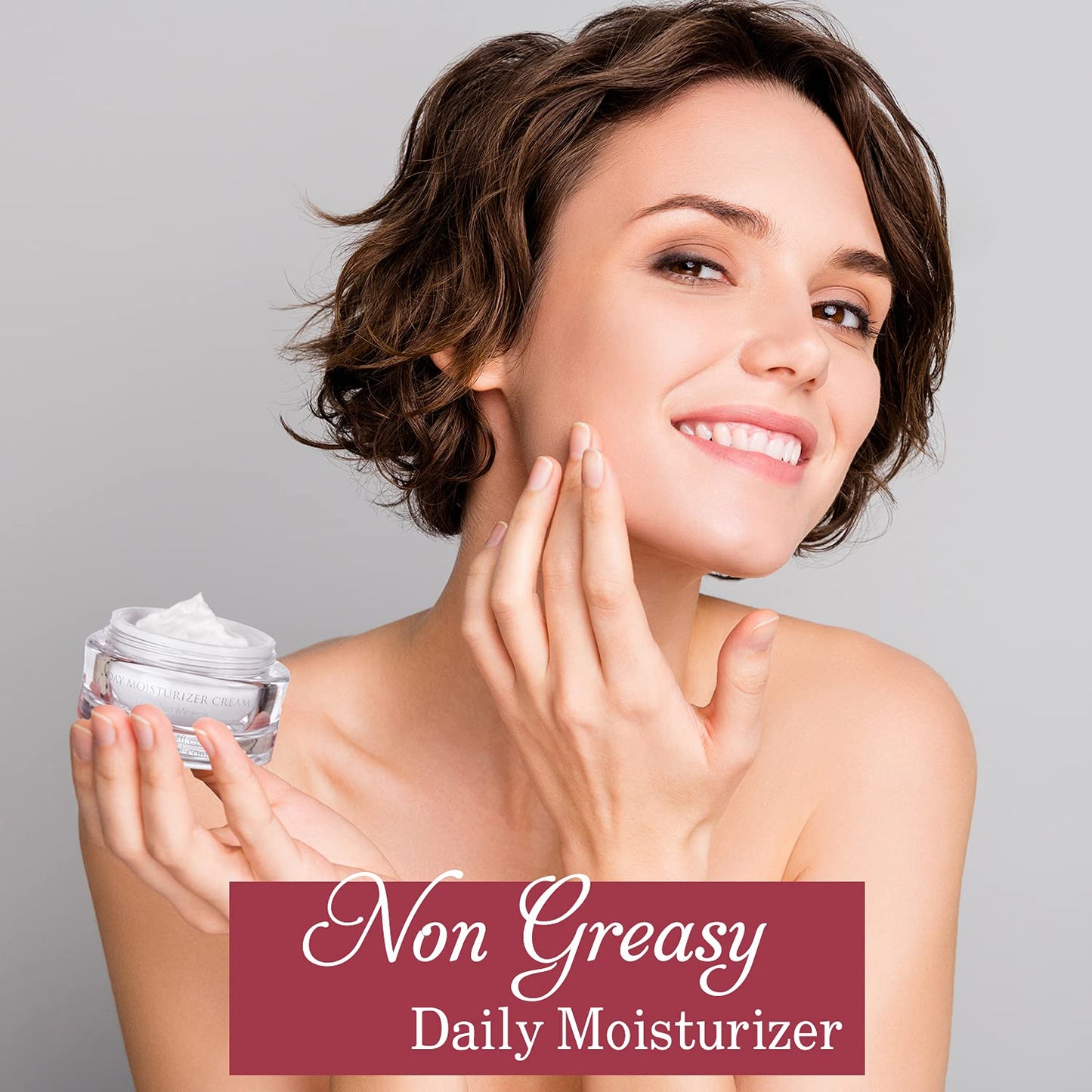 Vivo Per Lei Day Cream - Dead Sea Face Cream for Dull, Dry Skin - Moisturizing Day Cream with Shea Butter - Non Greasy Day Moisturizer - Hydrating