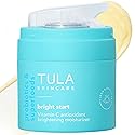 TULA Skin Care Bright Start Vitamin C Antioxidant Brightening Moisturizer - Lightweight Gel Cream, Brightens, Hydrates & provides Antioxidant