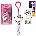 Hello Kitty Lip Gloss Tubes - Bundle with 2 Lip Gloss in Assorted Flavors for Party Favors Plus Bag Clip, Stickers, More | Hello Kitty Party Favors