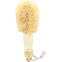 Baudelaire Sisal Bath Brush for Shower - 9 in - Traditional Japanese-Style Loofah Brush for Excellent Body Exfoliation - Essential Back Scrubber That