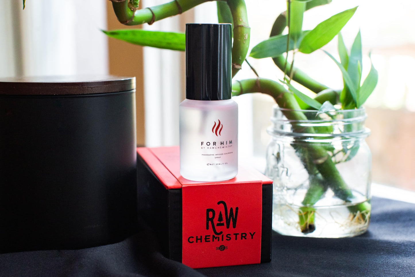 RawChemistry For Him, Pheromone Infused Cologne Spray - Bold, Extra Strength Infused Formula 1 Fl. oz