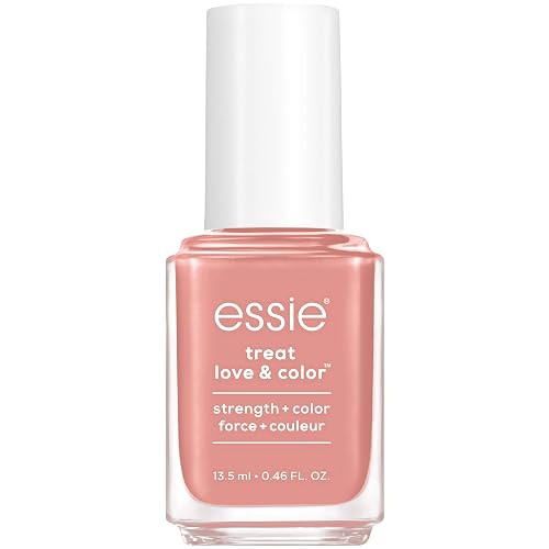 essie Treat, Love and Color, Strength and Color Nail Care Polish, Full Coverage Soft Neutral Nail Polish, Final Stretch, 0.46 Ounce Beauty & Personal Care essie