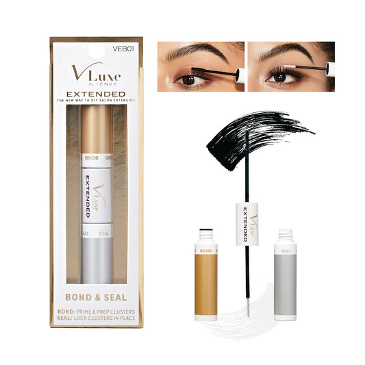 i•Envy DIY Eyelash Extension Bond & Seal Infused with Biotin & Vitamin E - Strong Gentle Comfortable Lash Adhesive for All Day Wear for Use Beauty & Personal Care i•ENVY