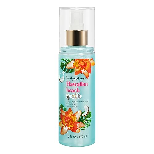 Bodycology Fragrance Shimmer Mist, Hawaiian Beach, 6 fl oz