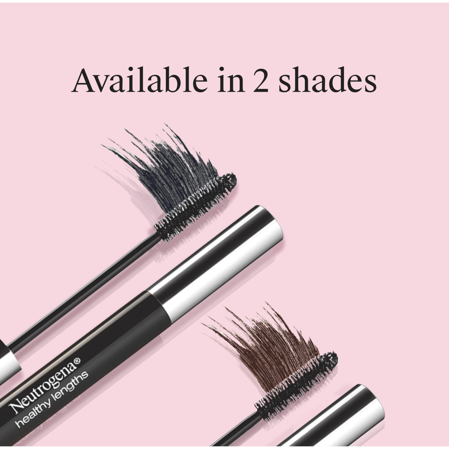 Neutrogena Healthy Lengths Mascara for Stronger, Longer Lashes, Clump-Free, Smudge Proof, Flake-Free, Lengthening Mascara with Olive Oil & Vitamin E