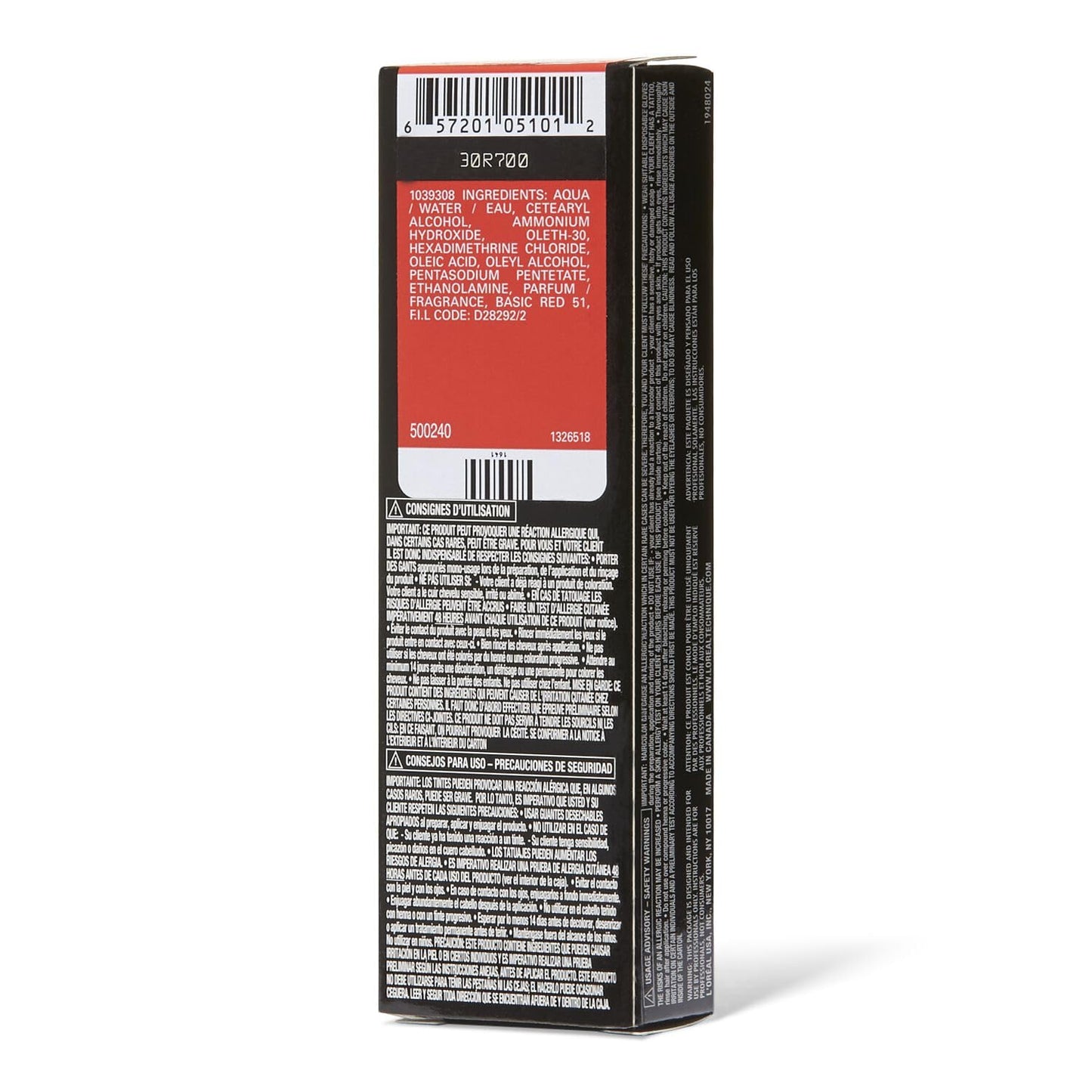 L'OREAL TECHNIQUE HiColor Red HiLights Permanent Hair Color for Dark Hair | Intense Red Highlights | No Pre-Lightening Required | Rich, No-Drip Creme Beauty & Personal Care L'OREAL TECHNIQUE