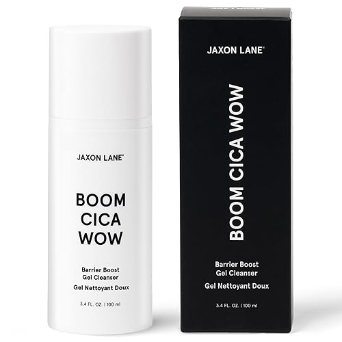 Centella Face Wash for Men Skin Care: BOOM CICA WOW Mens Face Wash Korean Barrier Boost Hydrating Gel Cleanser for Oily, Dry, Acne Prone Skin, Unisex