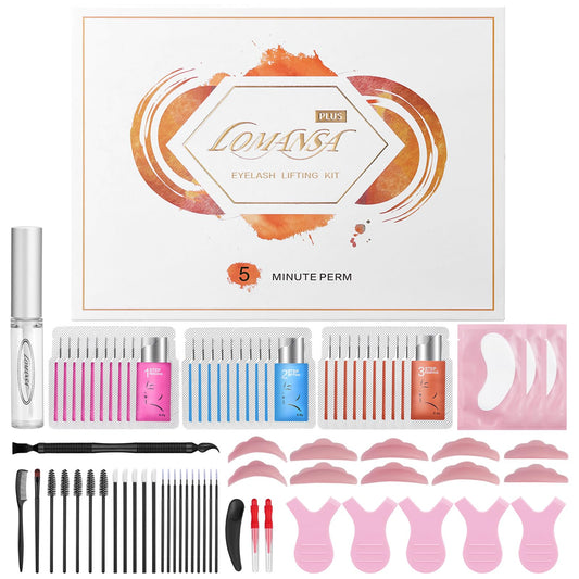 Lomansa Lash Lift Kit - Easy to Use Salon-Quality Eyelash Perm Kit with Full Tools Beauty & Personal Care Lomansa