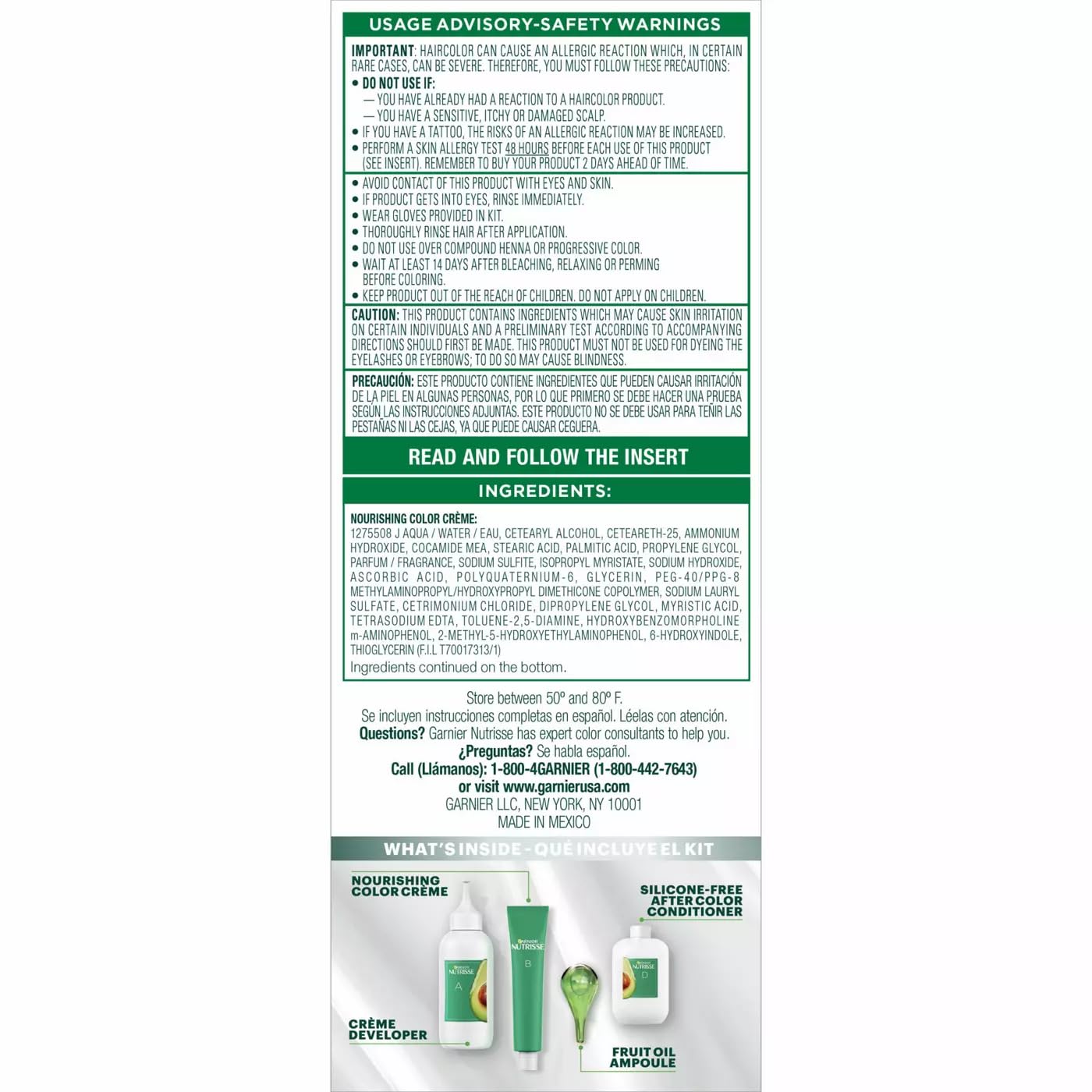 Garnier Nutrisse Nourishing Color Creme, Light Natural Blonde [90] 1 ea (Pack of 12)