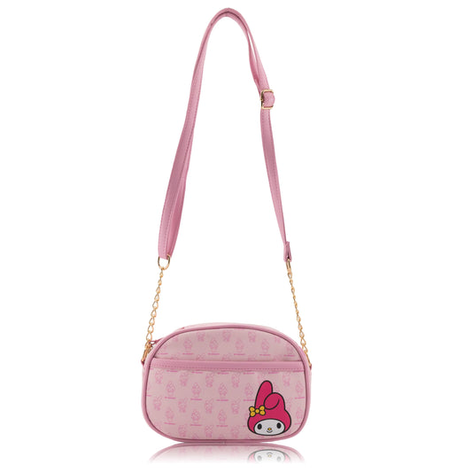 Sanrio My Melody Purse Crossbody Handbag for Women | My Melody Vinyl Women's Shoulder Handbag | My Melody Accessories for Girls