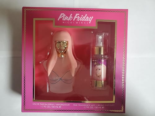 Nicki Minaj Pink Friday Set (Eau de Parfum & Fine Fragrance Mist) 1.7 oz / 50 mL Beauty & Personal Care Nicki Minaj