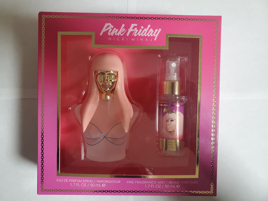Nicki Minaj Pink Friday Set (Eau de Parfum & Fine Fragrance Mist) 1.7 oz / 50 mL Beauty & Personal Care Nicki Minaj