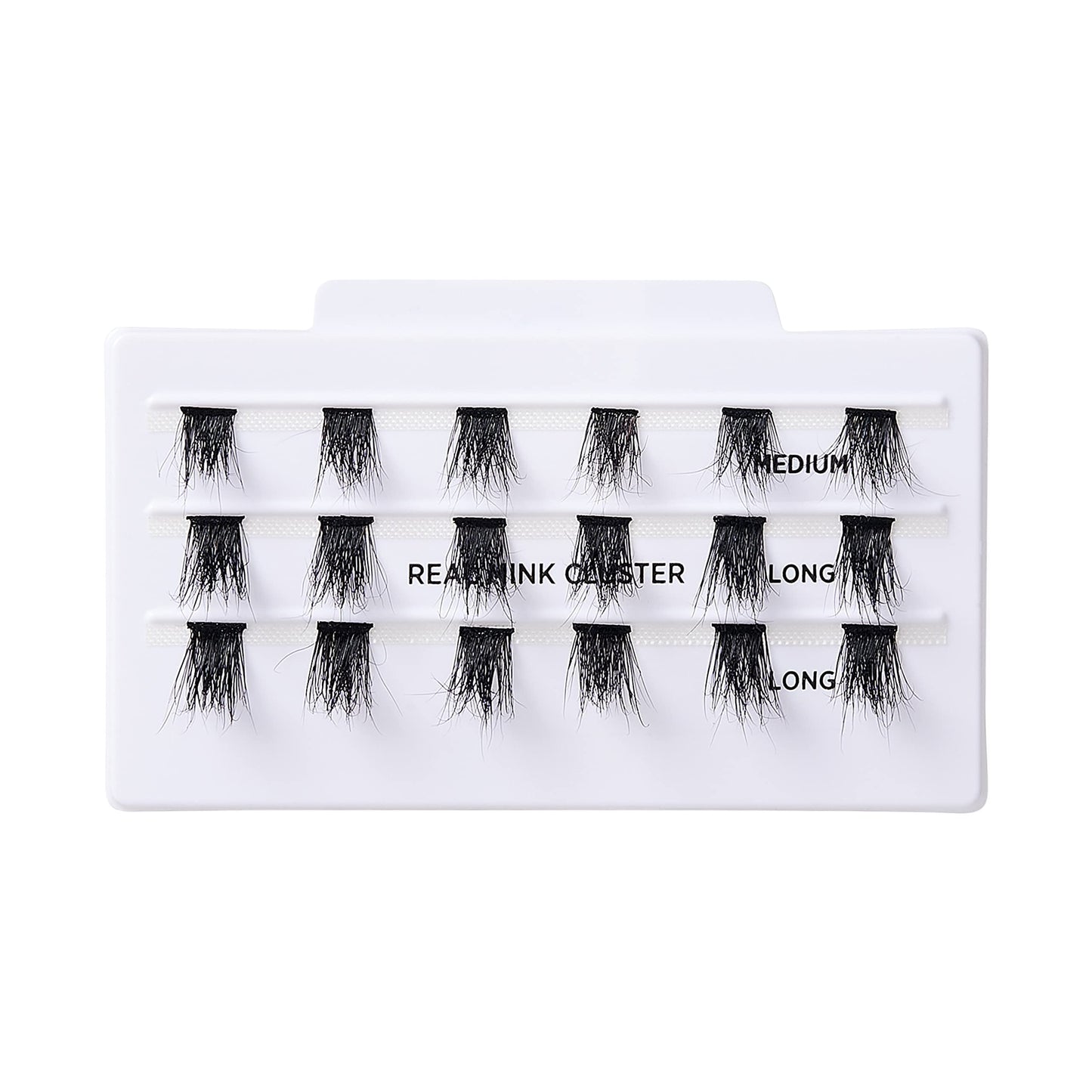 i•ENVY Real Mink Cluster Lashes Full and Fluffy Extension Look, Reusable, DIY Salon Result