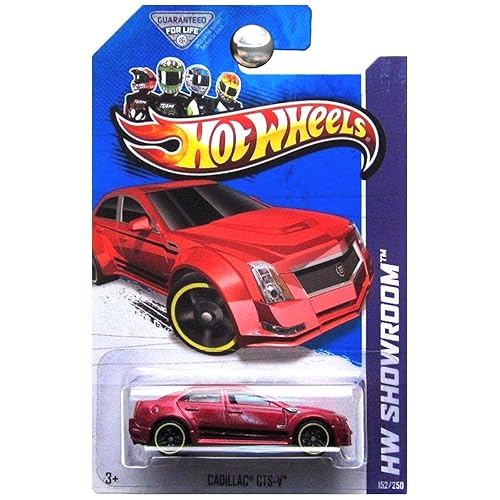 Hot Wheels 2013 HW Showroom Cadillac CTS-V CTS CTSV Red