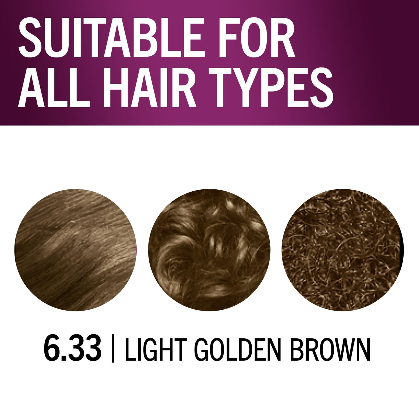Schwarzkopf Keratin Permanent Hair Dye Cream, 6.33 Light Gold Brown, Professional Quality Color for Up to 100% Gray Coverage, Bond Enforcing System
