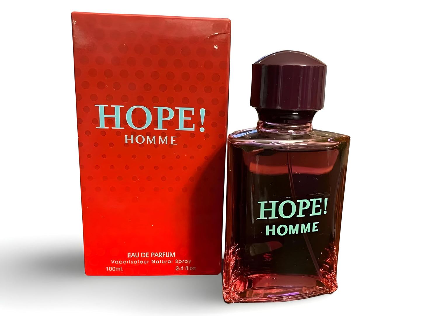 Secret Plus HOPE! HOMME Eau de Parfum for Men 3.4 Fl Oz
