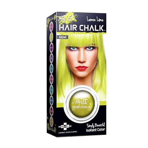 Splat Hair Chalk |Lemon Lime| Temporary Hair Color