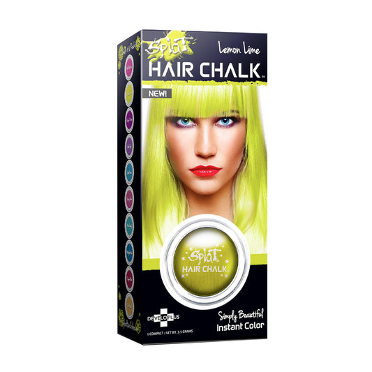 Splat Hair Chalk |Lemon Lime| Temporary Hair Color