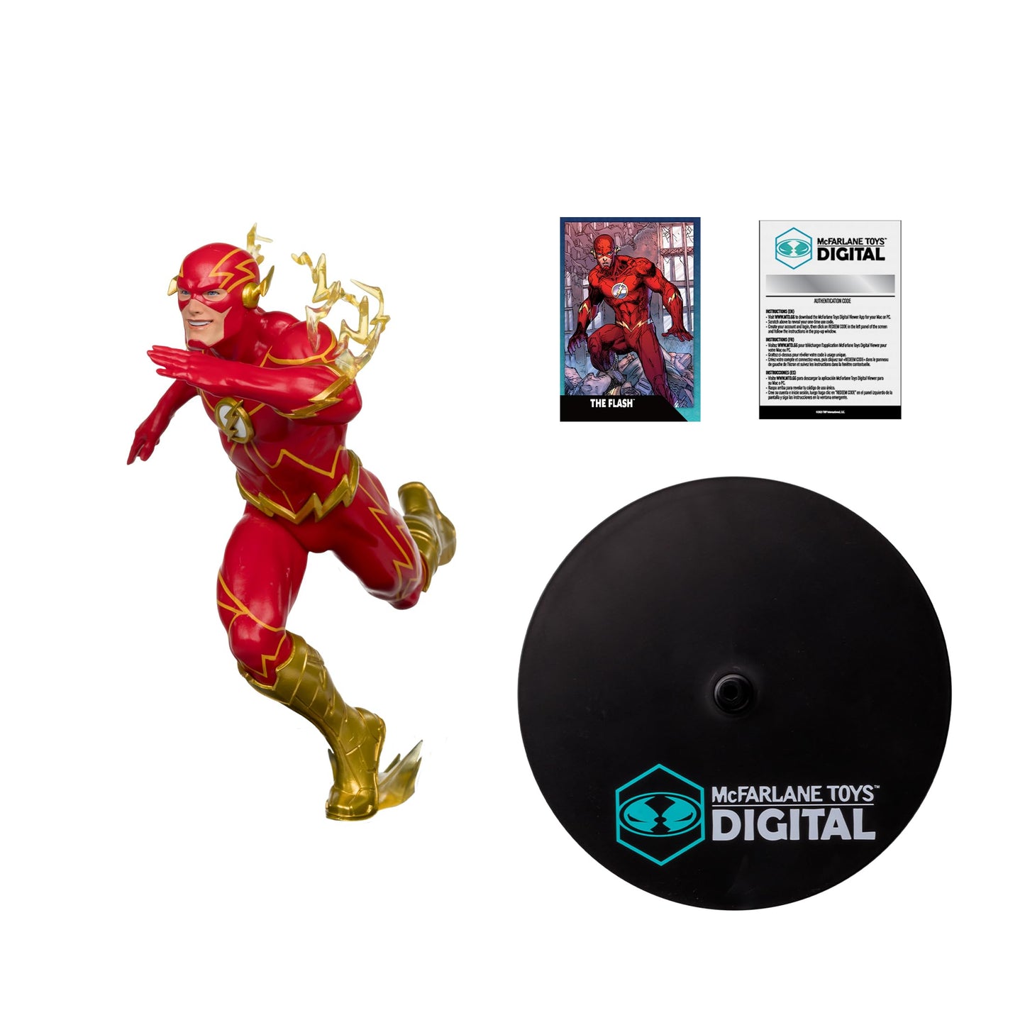 McFarlane Toys McFarland Toys - DC Direct The Flash by Jim Lee 1:6 Scale Statue Digital Collectible