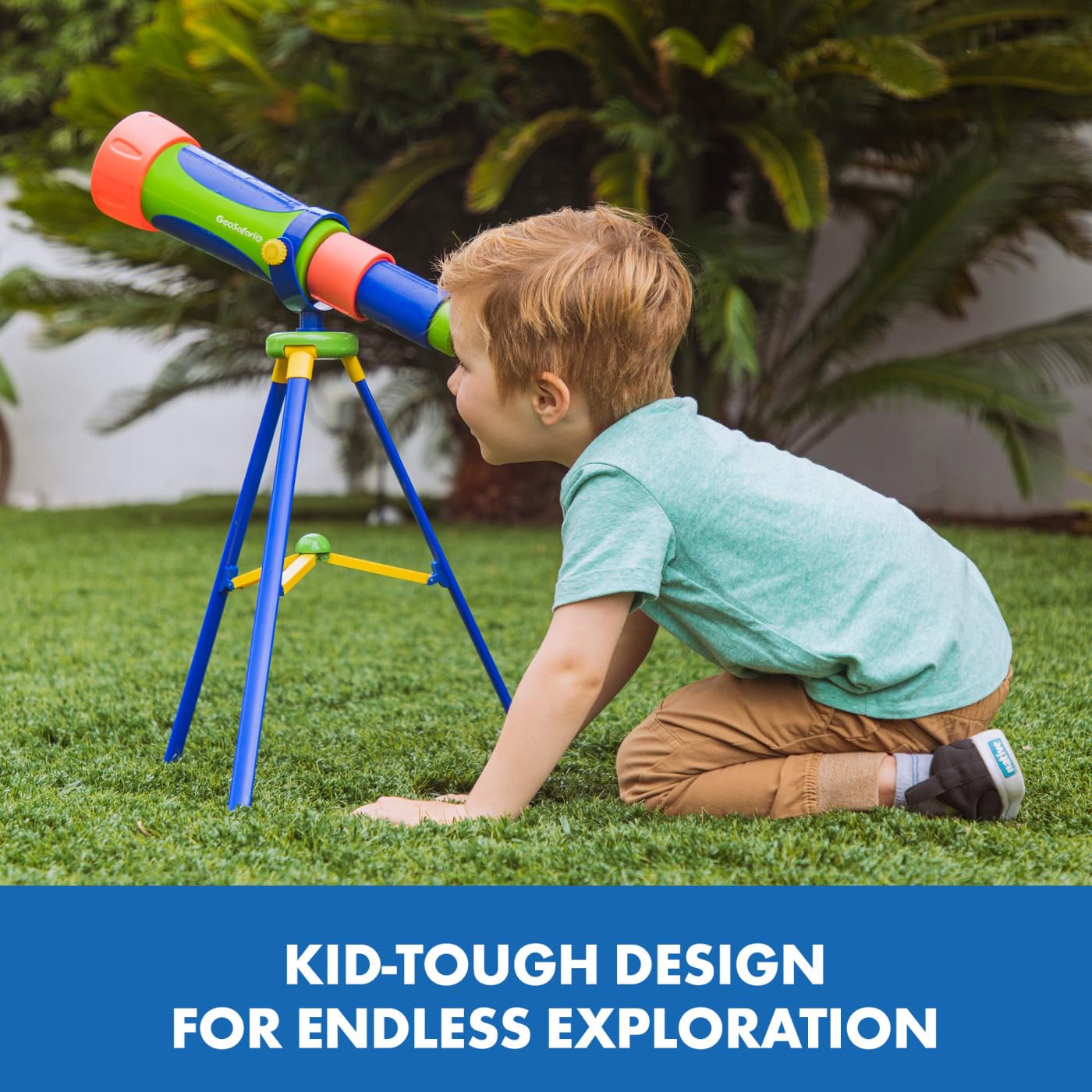 Educational Insights GeoSafari Jr. My First Telescope Toy, STEM Toy, Boys & Girls Ages 4+