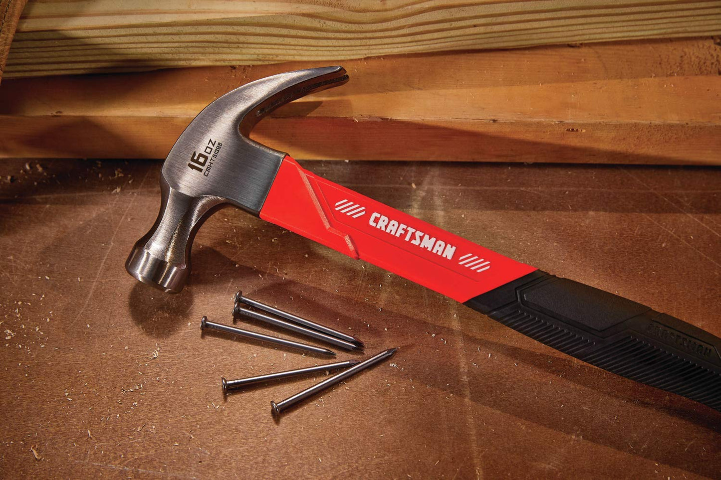 CRAFTSMAN Hammer, Fiberglass, 16 oz. (CMHT51398)