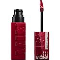Maybelline Super Stay Vinyl Ink Longwear No-Budge Liquid Lipcolor Makeup, Highly Pigmented Color and Instant Shine, Royal, Deep Wine Red Lipstick,